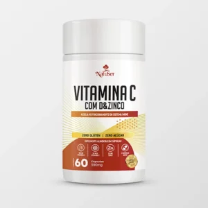 VITAMINA C, D e ZINCO 60 CAPS 590MG